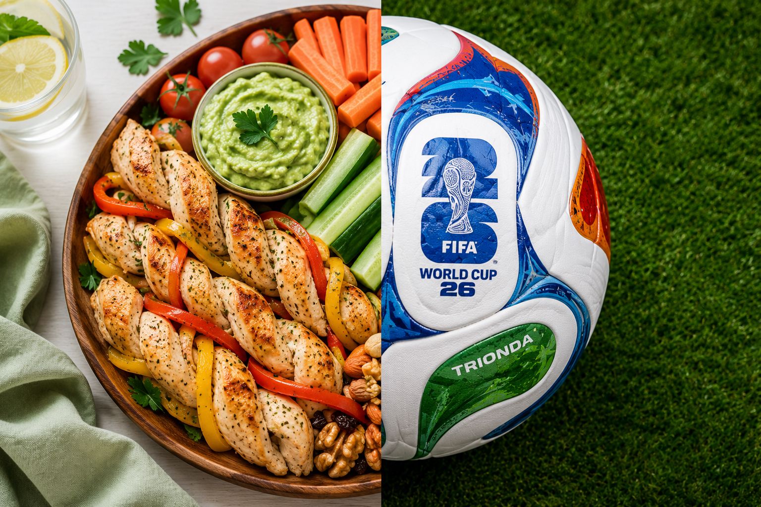 Botanas sanas para el mundial: porque el partido también se juega en la cocina…