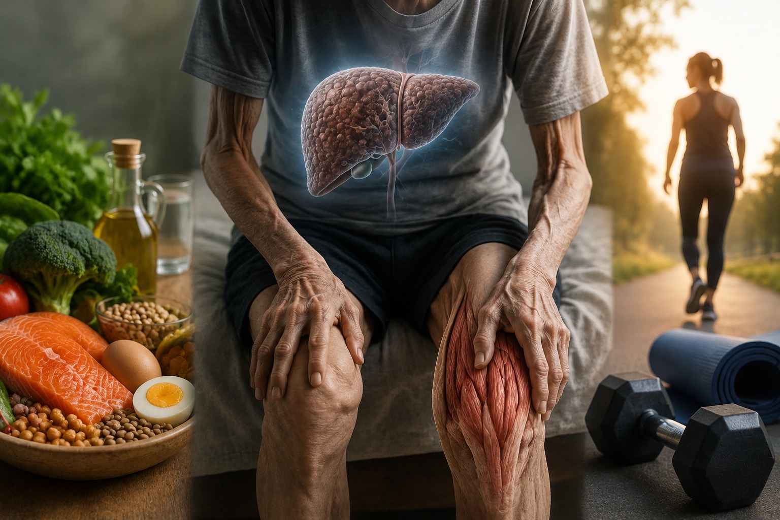 ¿Pueden la nutrición y el ejercicio disminuir la fragilidad antes de un trasplante hepático?