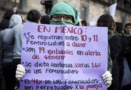 Foto 3. Feminicidios en Mexico