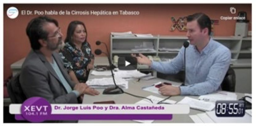 El Dr. Poo habla de la Cirrosis Hepática en Tabasco